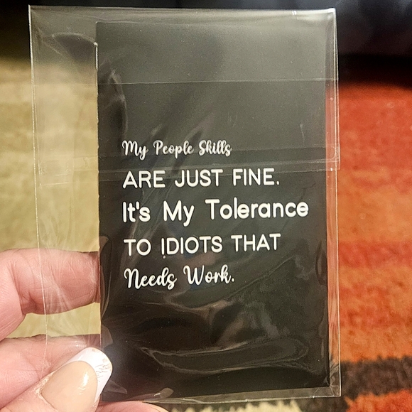 Set Of 3 Sarcastic 16 page Lined Mini Notebooks - Picture 7 of 8